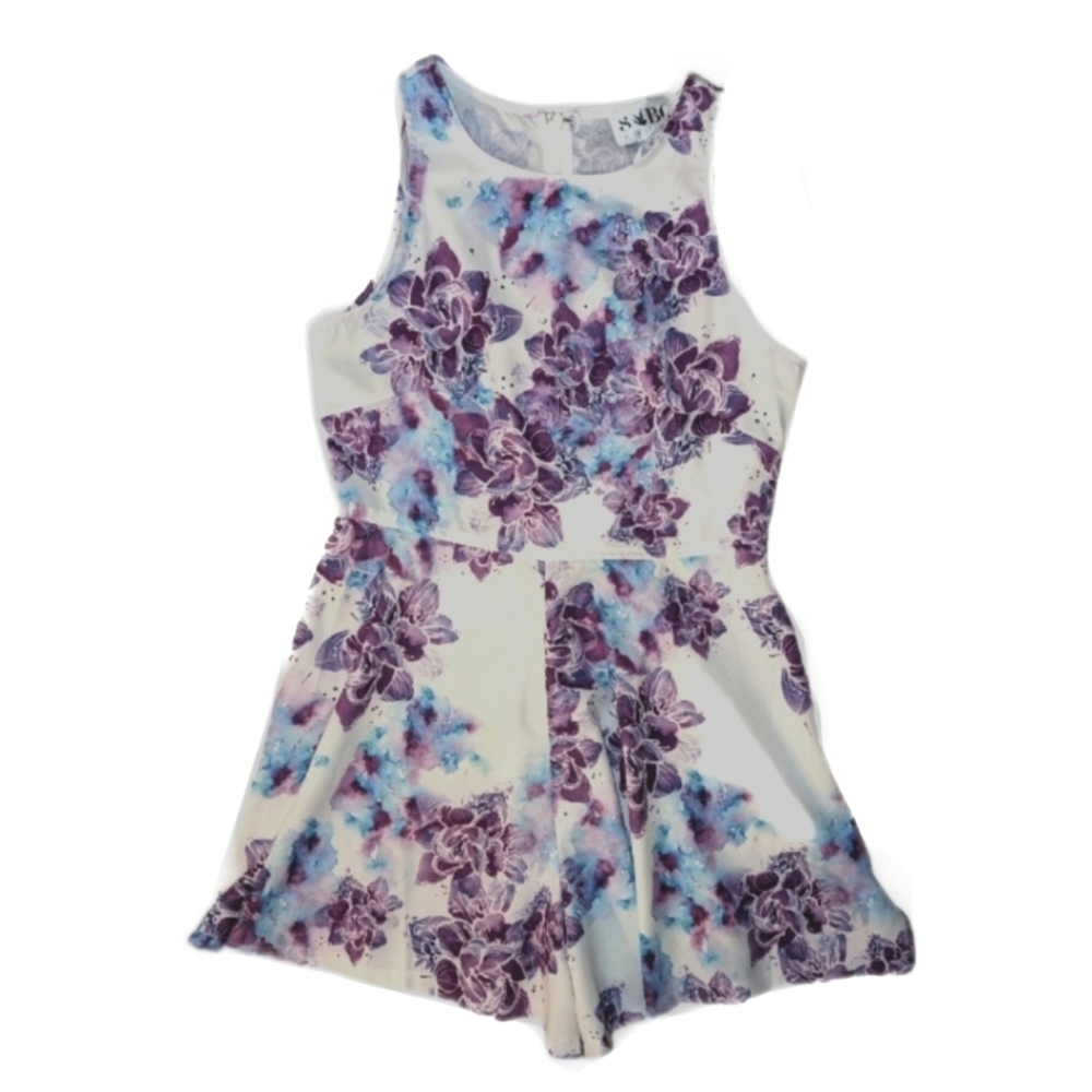 Sabo Skirt Floral Romper